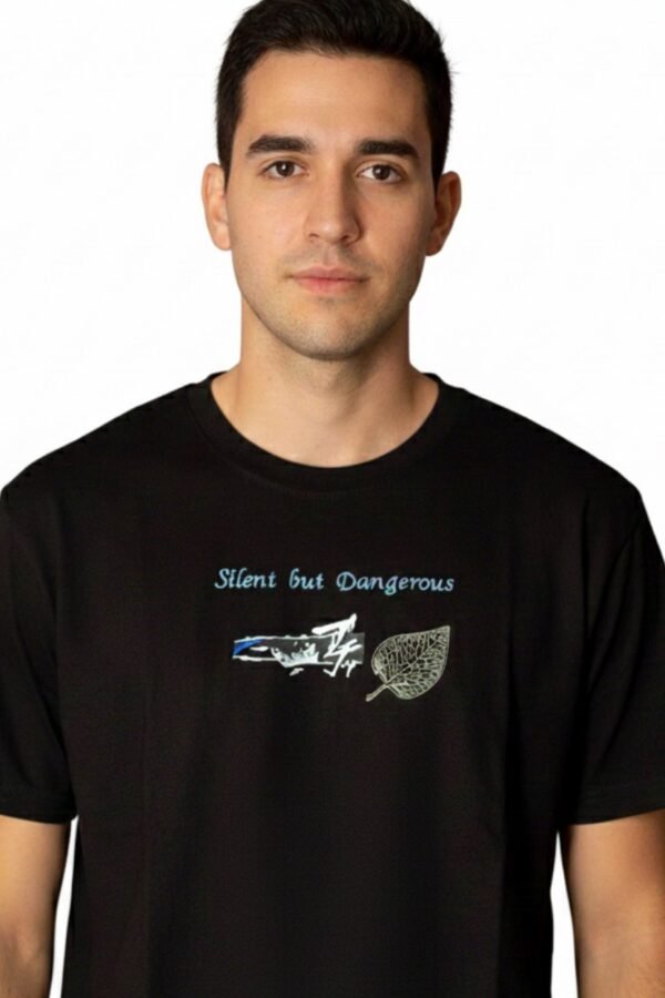 Silent But Dangerous – Premium Graphic T-Shirt